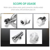 Bathroom Adjustable Wrench Short Handle and Large Opening Shifting Wrench Bathroom Spanner for Pipe Air Conditioner Maintenance