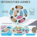 Dog Slow Feeder Training Game Puzzle Toys Interactive Increase Puppy IQ Food Dispenser Slowly Eating NonSlip Bowl Pet Cat Dogs