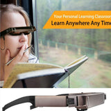 Vision 800 Smart Android WiFi Glasses Wide Screen Portable Video 3D Glasses Private Theater With Bluetooth Camer VR Dlp Glasses