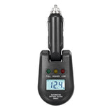 Car battery voltage tester 12V/24V cigarette lighter battery monitoring detector EM281 convenient car diagnostic instrument