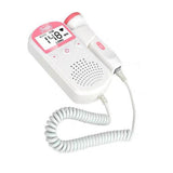 New Fetal Doppler Ultrasound Baby Heartbeat Detector Home Pregnant Doppler Baby Heart Rate Monitor Pocket Doppler 2.5MHz