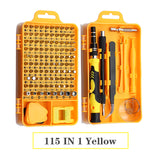JUNEFOR Screwdriver Set Multitool Magnetic Torx Phillips Screw Bits Set Precision Screwdrivers Wrench Repair Phone PC Tools Kit
