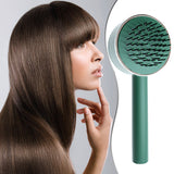 Self-cleaning Hair Brush Soft Anti-Static Airbag Massage Comb Automatic Cleaning Hair Massages Comb Grooming Tool for Women