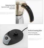 3cup /6cupl Portable Electric Coffee Machine Stainless Steel Espresso Mocha Coffee Maker Pot For Home Kitchen Tools EU Plug