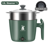 Electric Rice Cooker Household 220V Hot Pot For Students Dormitory Multi-functional Electric Cooking Machine Non-stick Pan