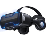 Blu-Ray VR Virtual Reality 3D Glasses Box Stereo VR Google Cardboard Headset Helmet for IOS Android Smartphone,Bluetooth Rocker