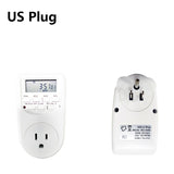 EU UK US Plug Energy Saving Timer Programmable Electronic Timer Socket Digital Timer Household Appliances For Home Devices
