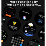 Smart Watch F22R BT Call Body Temperature Custom Face 24 Hours Heart Rate AI Voice Men Women Fitness Tracker Bracelet