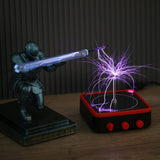 Bluetooth Music Tesla Coil Arc Plasma Loudspeaker Wireless Transmission Experiment Desktop Toy Model SSTC