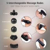 2021 New Handheld Massager Full Body Relaxing Massage 5 levels Speed Adjustable For Deep Tissue Acupressure Acupoint Massager