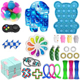 30PC Cheap Fidget Toys Anti Stress Set Strings Relief Pack Gift for Adults Children Figet Sensory Squishy Relief Antistress 2021