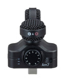 High-quality ZOOM AM7 Mid-Side Stereo Recording Microphone For The Android Device, For Music Video, Video Podcast, Vlogging