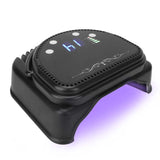 Nail Curing Light LCD Display 32 Light Chips 64W Portable 4 Gears Timing Firm Metal UV LED Nail Lamp for Nail Artist for Nail