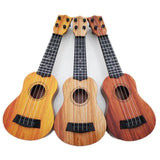 Children's early education guitar toy ukulele simulation guitar small toy four-string toy guitar playing musical instrument