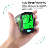 WEST BIKING LED Waterproof Bicycle Computer Digital Rate 75x50x15mm Cycling Bike Odometer Stopwatch Speedometer Wired MTB