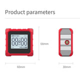 Dual Laser Digital Inclinometer MINI Angle Gauge 4*90 ° Inclinometer Magnetics Bottom Angle Slope Absolute Relative Measurement