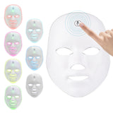 7 Colors Light Therapy Facial Mask Touch Electric LED Photon Skin Rejuvenation Acne Freckle Removal Anti Wrinkle Skincare Beauty