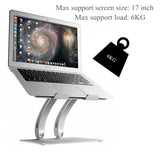 Aluminum Laptop Stand Height/anlge Adjustable Multifunction Tablets Book Notebook Cooling Holder