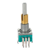 EC11EBB24C03 Dual Axis Encoder with Switch 30 Positioning Number 15 Pulse Point Handle 25mm