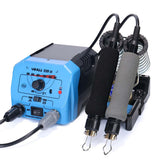 Dual Carving Pyrography Pen Wood Embossing Burning Tool Adjust Temperature Electric Soldering Iron Station Welding Equipment