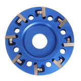 Hoof Trimming Tool Aluminium Alloy Disc Hoof Trimmers Hoof Trimming Cutter Head 8 Blades For Livestock Horses Cows