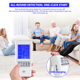 2022.Multifunction Air Quality Monitor for CO2 CO TVOC PM2.5 PM10 Indoor Air Quality Tester Real Time Data for Home Office Car