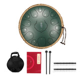 steel Tongue Drum 12.5 inch 15 Tone Handpan Drums Tongue Drum Kit Percussion Musical Instruments Professional Drum Set Beginner