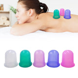 Silicone Vacuum Cupping Cans for Face Massager Massage Ventosa Suction Cup Facial Massage Cans Jars Anti Cellulite Health Care