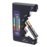 Digital Battery Tester Checker Battery Capacity Tester For C/D/9V/AA/AAA/1.5V Button Battery Power Measuring Indicator
