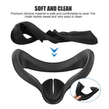 Eye Mask Cover For Oculus Quest 2 VR Glasses Silicone Anti-sweat Anti-leakage Light Face Cover Pad For Quest 2 Accessories