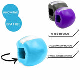 Jaw Training Device Fitness Ball Facial Muscle Chewing Device Face And Neck Food-grade Silicone Shaping Exerciser