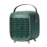 Air Cooler Quiet Three-Speed Adjustable USB 2000MAh Humidifying Spray Cooling Fan for Desktop or Room