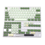 Matcha Dye Sub ZDA PBT Keycap Similar to XDA Japanese Korean Russian For MX Keyboard 104 87 61 Melody 96 KBD75 ID80 GK64 68 SP84