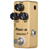 2x MOSKY Plexi-M/MM Electric Guitar Distortion Effect Pedal Guitar Parts Full Metal Shell True Bypass
