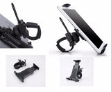 Treadmill Tablet Stand Flexible Buckle Mount Holder Indoor Gym Handlebar on Exercise Bikes Mobile Phone Bracket for iPad iPhone