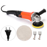Mini Polishing Machine Car Polisher 1200W 220V Adjustable Speed Car Electric Polisher Waxing Machine Automobile Polishing Tool