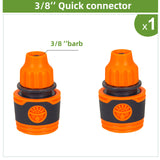 1-4 Way Mechanical Watering Timer 1/4'' 3/8'' 1/2" 3/4" Hose Quick Connector 120 Minutes Manual Controller Irrigation Supplies