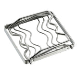 CAMPINGMOON Outdoor Camping Barbecue Grill Folding Garden Rack Grill Portable Furnace Bracket Family Party Garden Cooking Tool