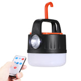 Solar LED Camping Light USB Rechargeable Bulb For Outdoor Tent Lamp Portable Lanterns Emergency Lights Hurricane For BBQ Hiking