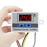 10pcs/lot XH-W3001 Temperature Controller Thermostat Thermoregulator Aquarium Incubator Water Heater Temp Regulator 220V 40%off
