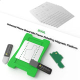 2UUL Universal Phone Board Middle Frame Rebaling Magnetic Platform Base For Motherboard CPU IC Chip Planting Tin