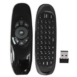C120 Multi-Language Version Wireless Air Mouse Mini Keyboard Mouse Somatosensory Gyroscope Double-Sided Remote Control