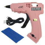 20W High Temp Hot Melts Glue Gun With 7x100mm Glue Sticks Industrial Mini Guns Thermo Electric Heat Temperature Repair Tool DIY