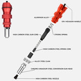 Electric Rivet Tools Adapter 2.4 -4.8Mm Rivet Nut Tool Bit Adapter, Insert Nut Pull Riveting Tool Cordless Rivet Tool