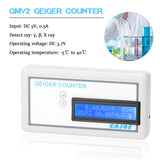 Portable Handheld GMV2 Geiger Counter Assembled Nuclear Radiation Detector γ β X Rays Geigercounter Radiation Dosimeter