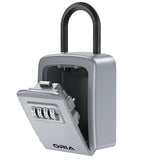 ORIA Outdoor Password Key Box Waterproof Key Safe Lock Box Key Code Box Key Storage Lock Box Wall Mounted Password Box