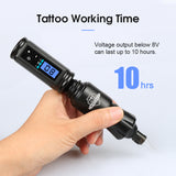 Wireless Tattoo Kit  Mini With Battery Set Rocket Tattoo Rotary Machine Tattoo Short Pen Wireless Machine Accessories for Tattoo