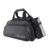 WEST BIKING 10L Large Capacity Cycling Bag Waterproof Mountain Bike Saddle Rack Trunk Bags Luggage Carrying Bag bicycle