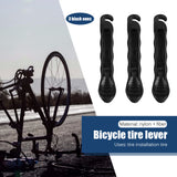 3pcs/Set Portable Bike Tire Levers Cycling Tyre Opener Spoon MTB Mountain Bicycle Wheel Repair Tools