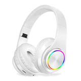Wireless Bluetooth 5.0 B39 Headphones Foldable Sport Earphone LED Light Music Earphones With Mic Support TF Card Phone Calls